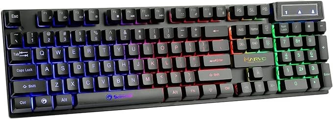 Rainbow Gaming Keyboard & Mouse